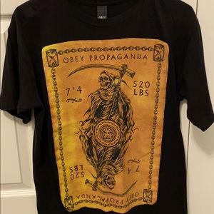 Obey Black Men’s Tee